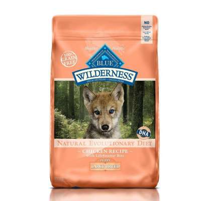 Block Square Bottom the blue Buffalo   dog pet travel food bag training