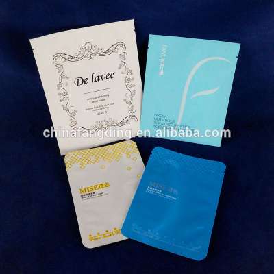 3 sides sealed 3 layers lamination Facial Mask bag