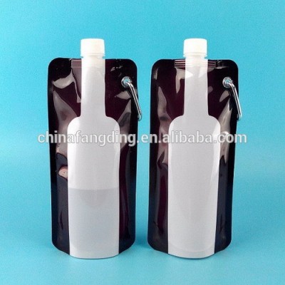 foldable wine bottle