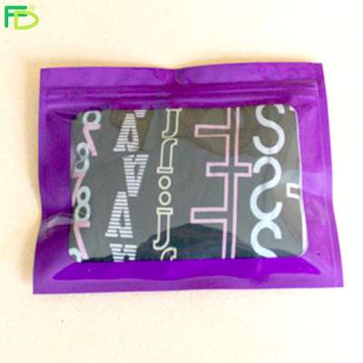 clear plastic ziplock bag for women/men underwear pouch bag underwear packaging