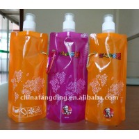 Self standing plastic water bottles