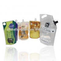 Plastic Stand up pouch with spout