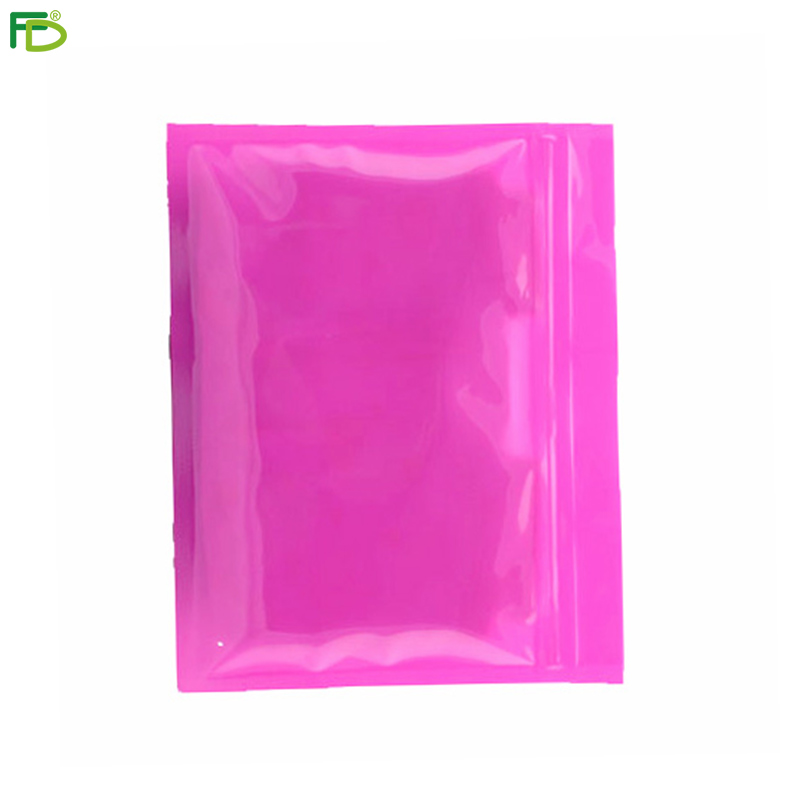 Underwear Plastic Packaging Bag with Zipper see through window