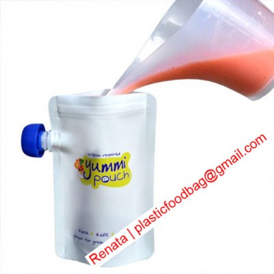 reusable food spout pouch for baby food