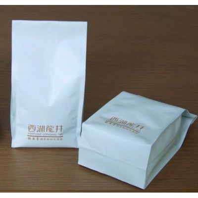 side gusset Kraft paper tea packaging bag